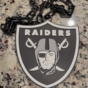 Raiders Logo Chain Necklace